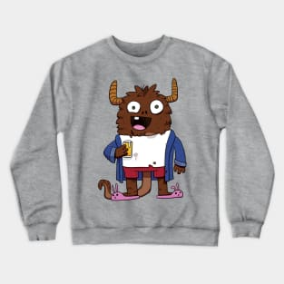 Homebrew Beer Monster Crewneck Sweatshirt